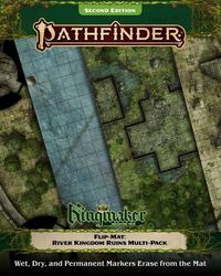 Produktbild: Pathfinder Flipmat: Kingmaker Adventure Path River Kingdoms Ruins Multipack