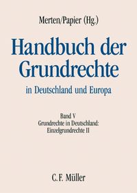 Produktbild: Handbuch der Grundrechte in Deutschland und Europa