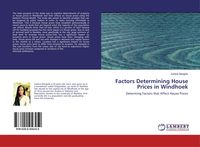 Produktbild: Factors Determining House Prices in Windhoek