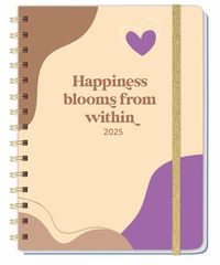 Bild vom Artikel Happiness blooms from within Spiral-Kalenderbuch A5 2025 vom Autor 