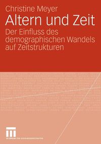 Produktbild: Altern und Zeit