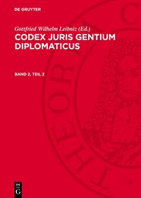 Produktbild: Codex juris gentium diplomaticus