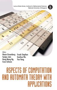 Produktbild: Aspects Of Computation and Automata Theory with Applications