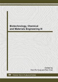 Produktbild: Biotechnology, Chemical and Materials Engineering III