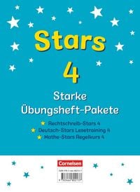 Produktbild STARS - starke Übungshefte - Basiskompetenzen Deutsch und Mathematik - 4. Schuljahr