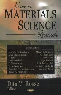 Produktbild: Focus on Materials Science Research