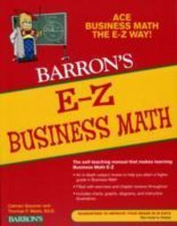 Produktbild: Goozner, C: E-Z Business Math