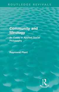 Produktbild: Community and Ideology (Routledge Revivals)