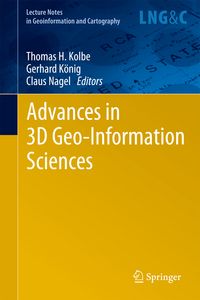Produktbild: Advances in 3D Geo-Information Sciences