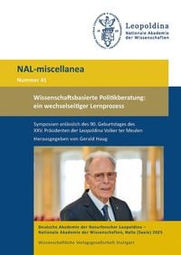 Produktbild: Wissenschaftsbasierte Politikberatung: ein wechselseitiger Lernprozess