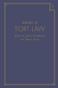 Produktbild: Scholars of Tort Law