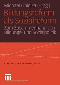 Produktbild: Bildungsreform als Sozialreform