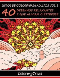 Produktbild: Livros de colorir para adultos vol. 3