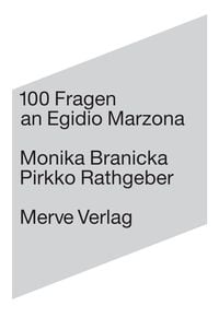 Produktbild: 100 Fragen an Egidio Marzona