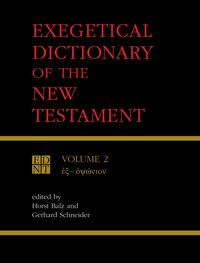 Produktbild: Exegetical Dictionary of the New Testament, Vol. 2