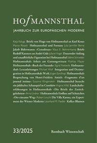Produktbild: Hofmannsthal