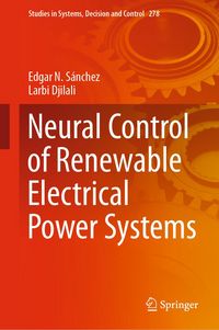 Produktbild: Neural Control of Renewable Electrical Power Systems