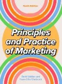 Produktbild: Principles and Practice of Marketing