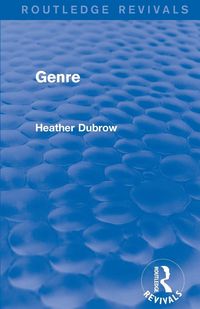 Produktbild: Genre (Routledge Revivals)