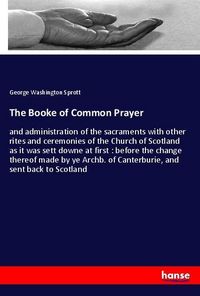 Produktbild: The Booke of Common Prayer