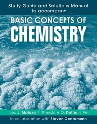 Produktbild: Basic Concepts of Chemistry, 9e Study Guide and Solutions Manual