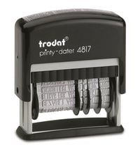 Bild vom Artikel Trodat 4817 Wortbandstempel Schwarz 46 x 4mm (B x H) vom Autor 