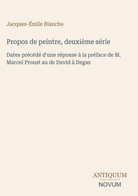 Produktbild: Propos de peintre, deuxi&egrave;me s&eacute;rie