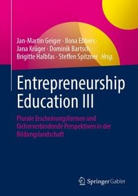 Produktbild: Entrepreneurship Education III