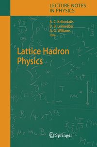Bild vom Artikel Lattice Hadron Physics vom Autor Alex Kalloniatis