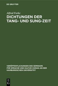 Produktbild: Dichtungen der Tang- und Sung-Zeit