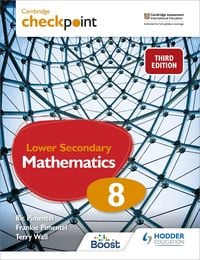Produktbild: Cambridge Checkpoint Lower Secondary Mathematics Student's Book 8