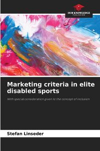 Produktbild: Marketing criteria in elite disabled sports