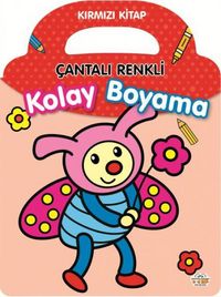 Produktbild: Cantali Renkli Kolay Boyama Kitap - Kirmizi Kitap