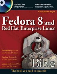 Produktbild: Fedora 8 and Red Hat Enterprise Linux Bible, w. CD-ROM