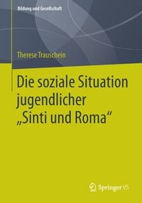 Produktbild: Die soziale Situation jugendlicher &bdquo;Sinti und Roma&ldquo;