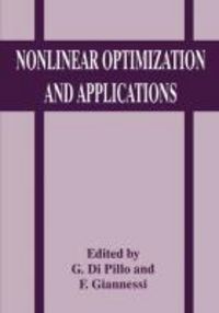 Produktbild: Nonlinear Optimization and Applications