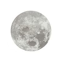 Produktbild: Legami Klebe-Leuchtmond - Super Moon - Weltraum