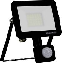 Produktbild: OSRAM HOMELIGHTING FLOODLIGHT LUX SENSOR 20W 840 BLACK 4099854489587 LED-Flutlichtstrahler 20.00 W Leuchtfarben: Kaltwei&szlig;