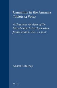 Produktbild: Canaanite in the Amarna Tablets (4 Vols.)