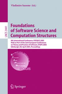 Produktbild: Foundations of Software Science and Computational Structures
