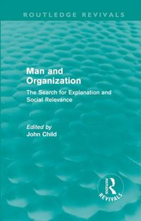 Produktbild: Man and Organization