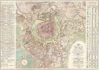 Bild vom Artikel Wien 1824 Hist. Karte 1:6.000 plano/Rolle/spez. vom Autor 