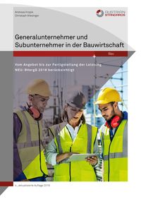 Produktbild: Generalunternehmer und Subunternehmer in der Bauwirtschaft