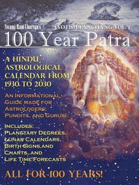 Produktbild: 100 Year Patra (Panchang) Vol 1