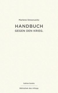 Produktbild: Handbuch gegen den Krieg.