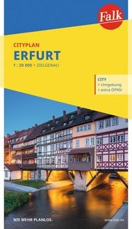 Produktbild: Falk Cityplan Erfurt 1:20.000