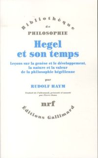 Produktbild: Hegel et son temps