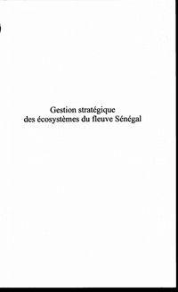 Produktbild: Gestion strategique des ecosystemes du f