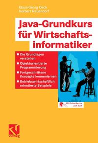 Produktbild: Java-Grundkurs f&uuml;r Wirtschaftsinformatiker