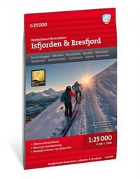 Produktbild: Hoyfjellskart Romsdalen: Isfjorden & Eresfjord 1:25 000
